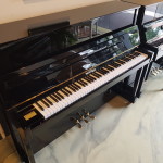 Occasion piano Bechstein W. Hoffmann 117, zwart hoogglans. Renner mechaniek Gereserveerd Occasion piano Bechstein W. Hoffmann 117, zwart hoogglans. Renner mechaniek Gereserveerd