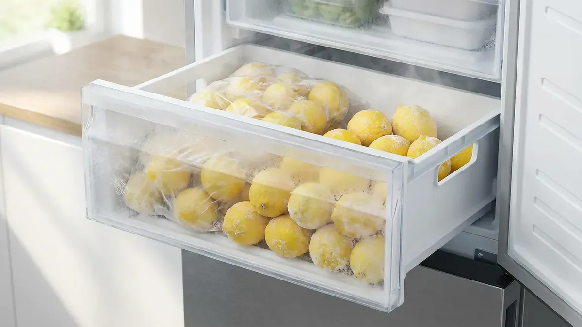 Citroenen invriezen: een simpele truc voor voller citroenaroma
