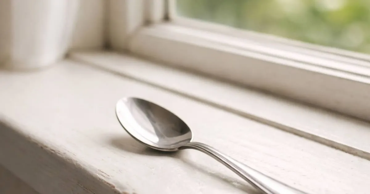 Een metalen lepel tegen vocht in huis: de virale truc